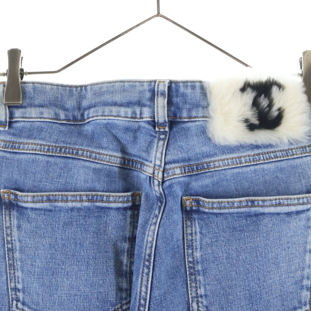 CHANEL(シャネル) 23AW Coco Neige Denim Pants ココネージュ デニムパンツ ジーンズ ココマーク インディゴ P74543V67391 レディース