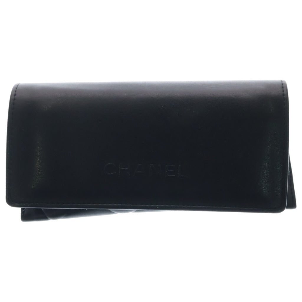 CHANEL(シャネル) ステッチチェーンスクエアサングラス アイウェア ブラック×ゴールド 71369