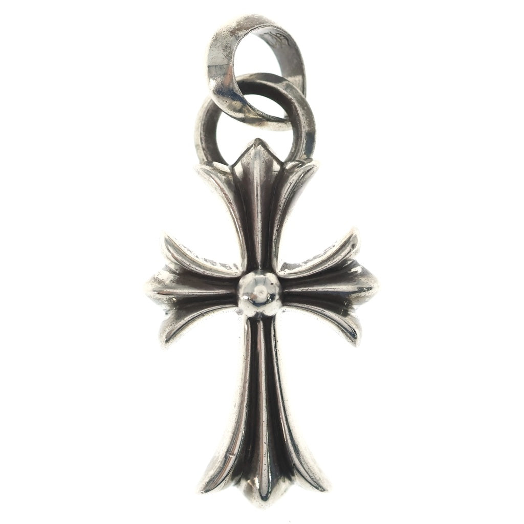 CHROME HEARTS(クロムハーツ) CH CRS SML W/BALE Wベイル スモールCHクロス ペンダントトップ シルバー BCA218