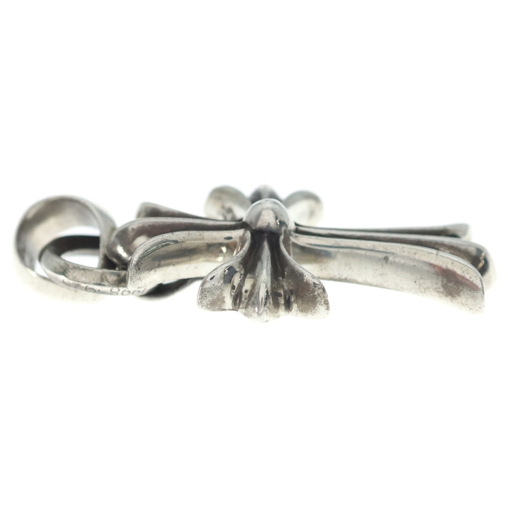 CHROME HEARTS(クロムハーツ) CH CRS SML W/BALE Wベイル スモールCHクロス ペンダントトップ シルバー BCA218