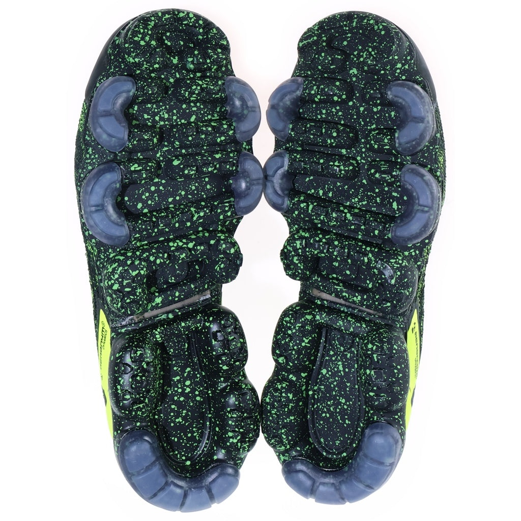 NIKE(ナイキ) ×ACRONYM VAPORMAX MOC2 THE ILLUSIONAL JA アクロニウム エアヴェイパーマックスモック2 ローカットスニーカー ブラック/グリーン US9.5/27.5cm AQ0996-007
