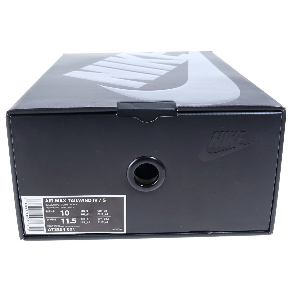 NIKE(ナイキ) ×Supreme AIR MAX TAILWIND 4 シュプリーム エアマックステイルウィンド4 ローカットスニーカー ブラック US10/28cm AT3854-001