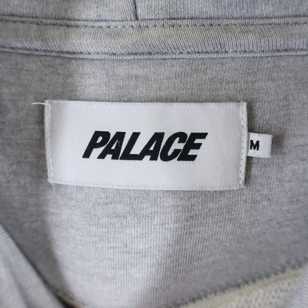 Palace Skateboards(パレススケートボーズ) 22SS TRI-MESH HOOD メッシュパネルロゴプルオーバーパーカー グレー