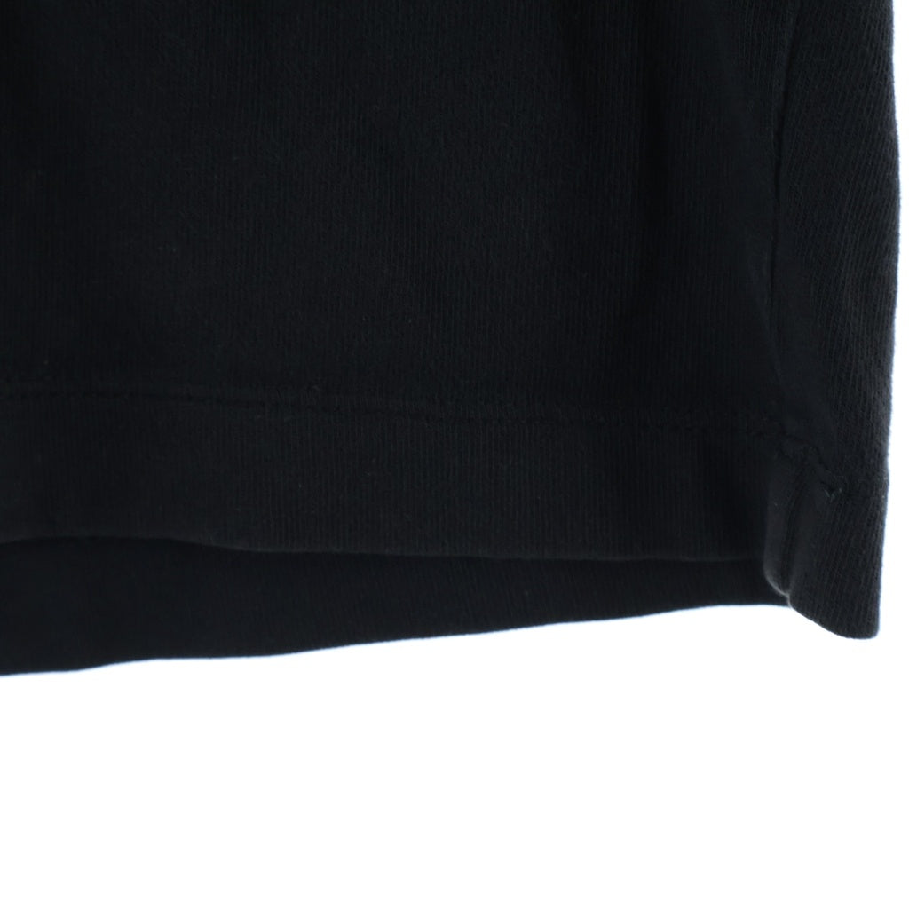 MONCLER(モンクレール) 23AW フロントロゴデザイン クルーネック 半袖Tシャツ カットソー ブラック I20918C00047 8390T