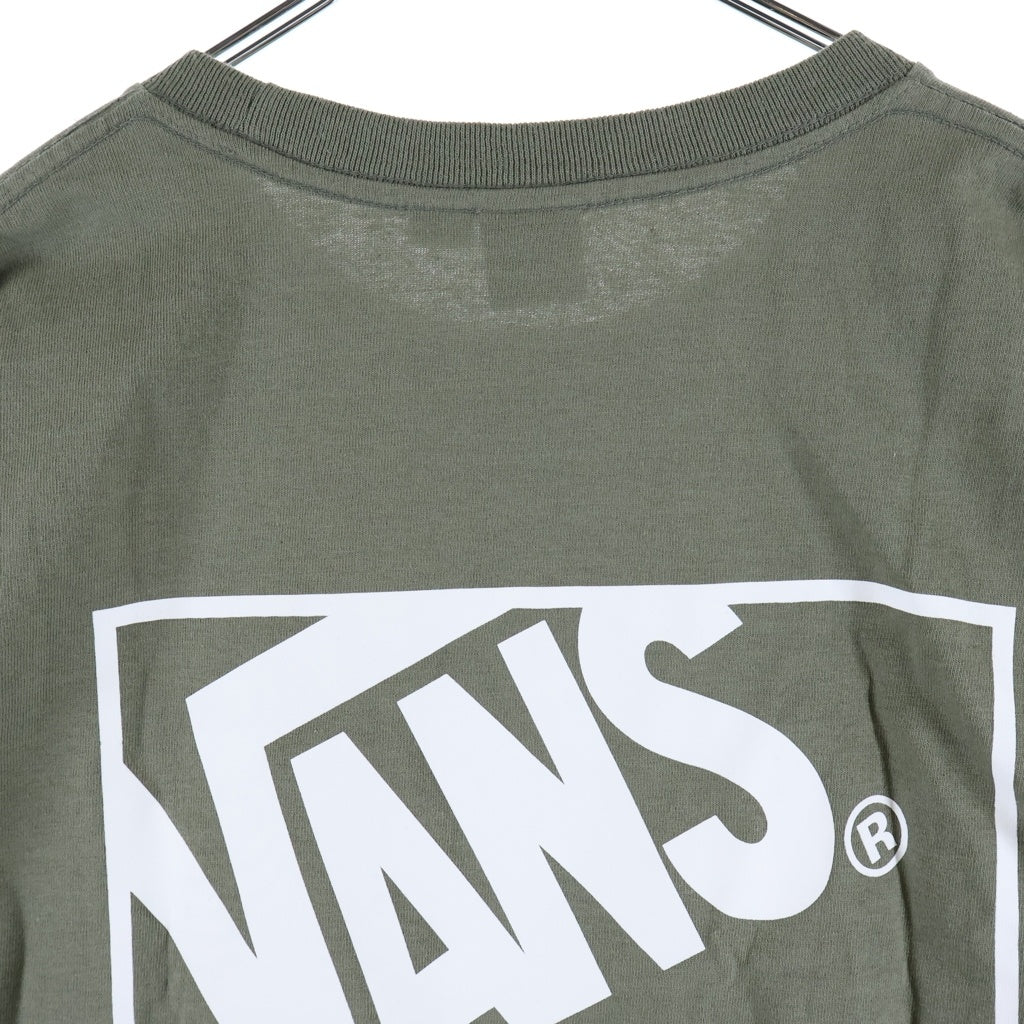 WTAPS(ダブルタップス) 22AW ×VANS JAK KNIFE SS / COTTON バンズ ジャックナイフ プリント 半袖Tシャツ カットソー カーキ 222BWVND-CSM02S