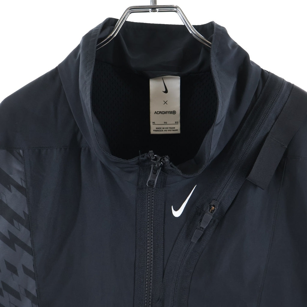 NIKE(ナイキ) ×ACRONYM Woven Jacket アクロニウム ウーヴン ジャケット ブラック CU0465-010