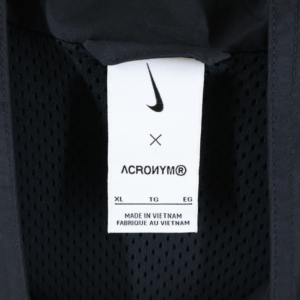 NIKE(ナイキ) ×ACRONYM Woven Jacket アクロニウム ウーヴン ジャケット ブラック CU0465-010