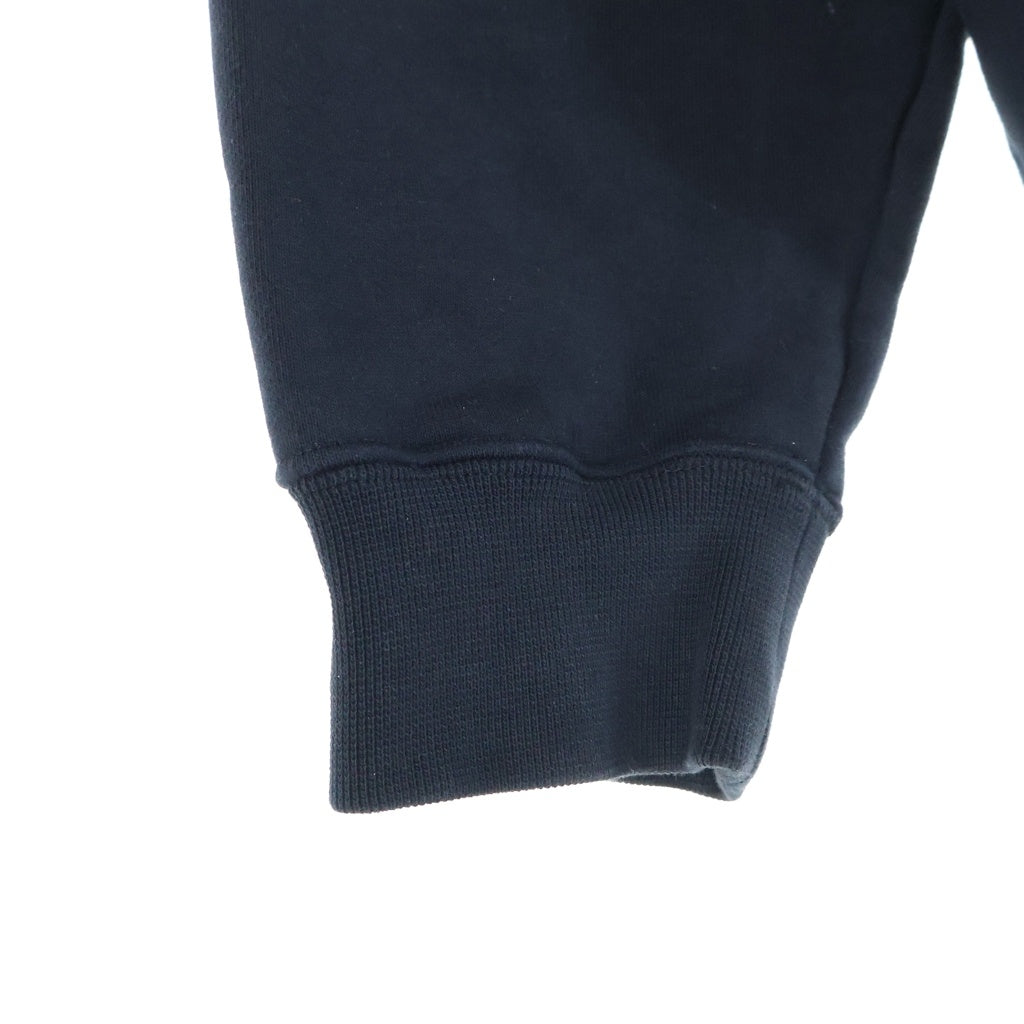 NIKE(ナイキ) 21SS ×Stussy Fleece Crew Sweatshirt ステューシー ロゴ刺繍 クルーネック スウェットトレーナー ブラック DC4198-010