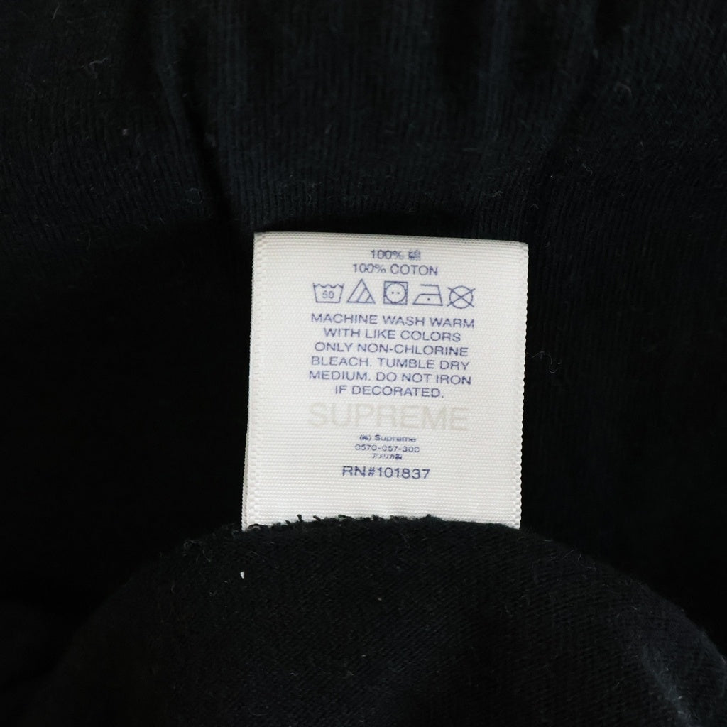 SUPREME(シュプリーム) 21SS ×HYSTERIC GLAMOUR L/S Tee ヒステリックグラマー ロゴプリント クルーネック 長袖Tシャツ カットソー ブラック