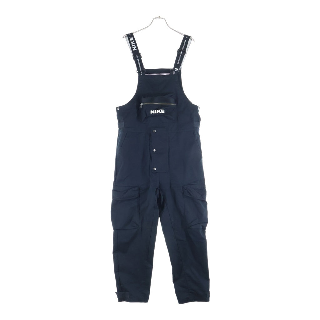 NIKE(ナイキ) AS M NSW CITY MADE OVERALL コットンツイル ロゴプリント オーバーオール つなぎ ブラック DA0074-010