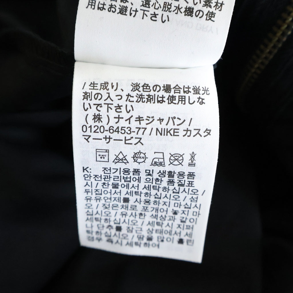 NIKE(ナイキ) AS M NSW CITY MADE OVERALL コットンツイル ロゴプリント オーバーオール つなぎ ブラック DA0074-010