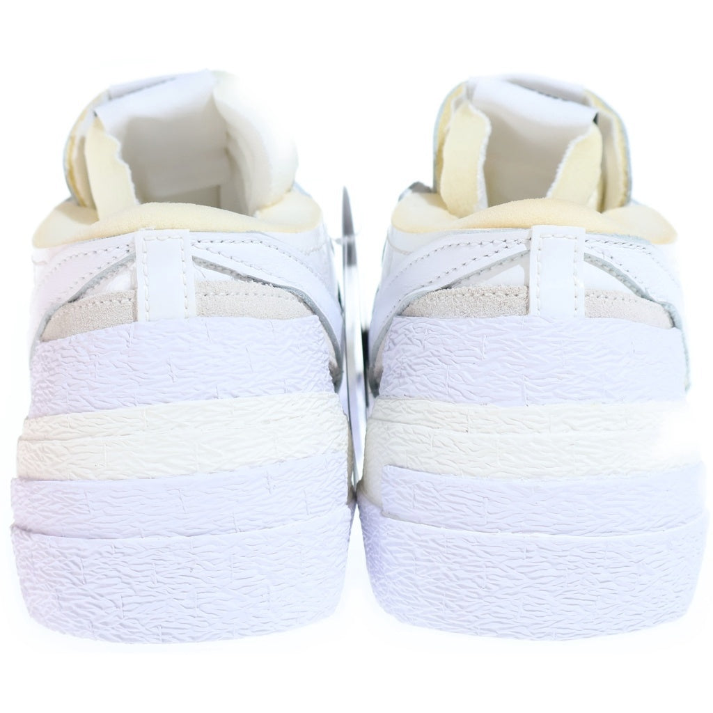 NIKE(ナイキ) ×sacai BLAZER LOW サカイ ブレザー ローカットスニーカー ホワイト US10/28cm DM6443-100