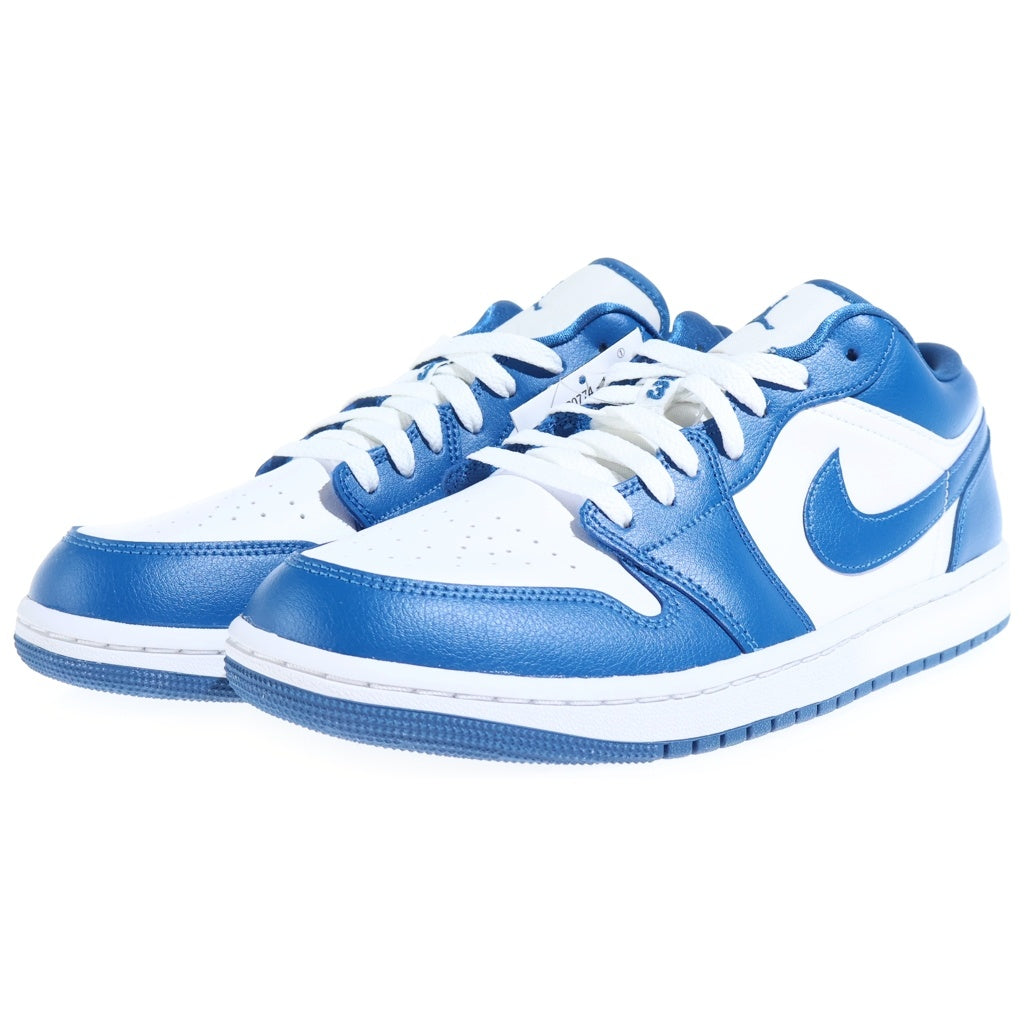 NIKE(ナイキ) WMNS AIR JORDAN 1 LOW MARINA BLUE ウィメンズ エアジョーダン1 ローカットスニーカー ホワイト/ブルー US11.5/28.5cm DC0774-114