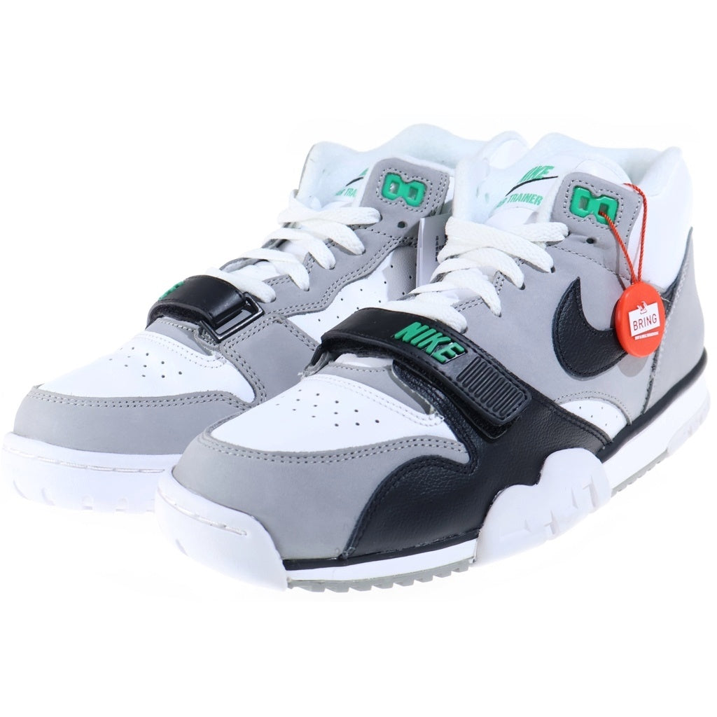 NIKE(ナイキ) AIR TRAINER 1 CHLOROPHYLL エアトレーナー1 クロロフィル ローカットスニーカー ホワイト/グレー US10/28cm DM0521-100