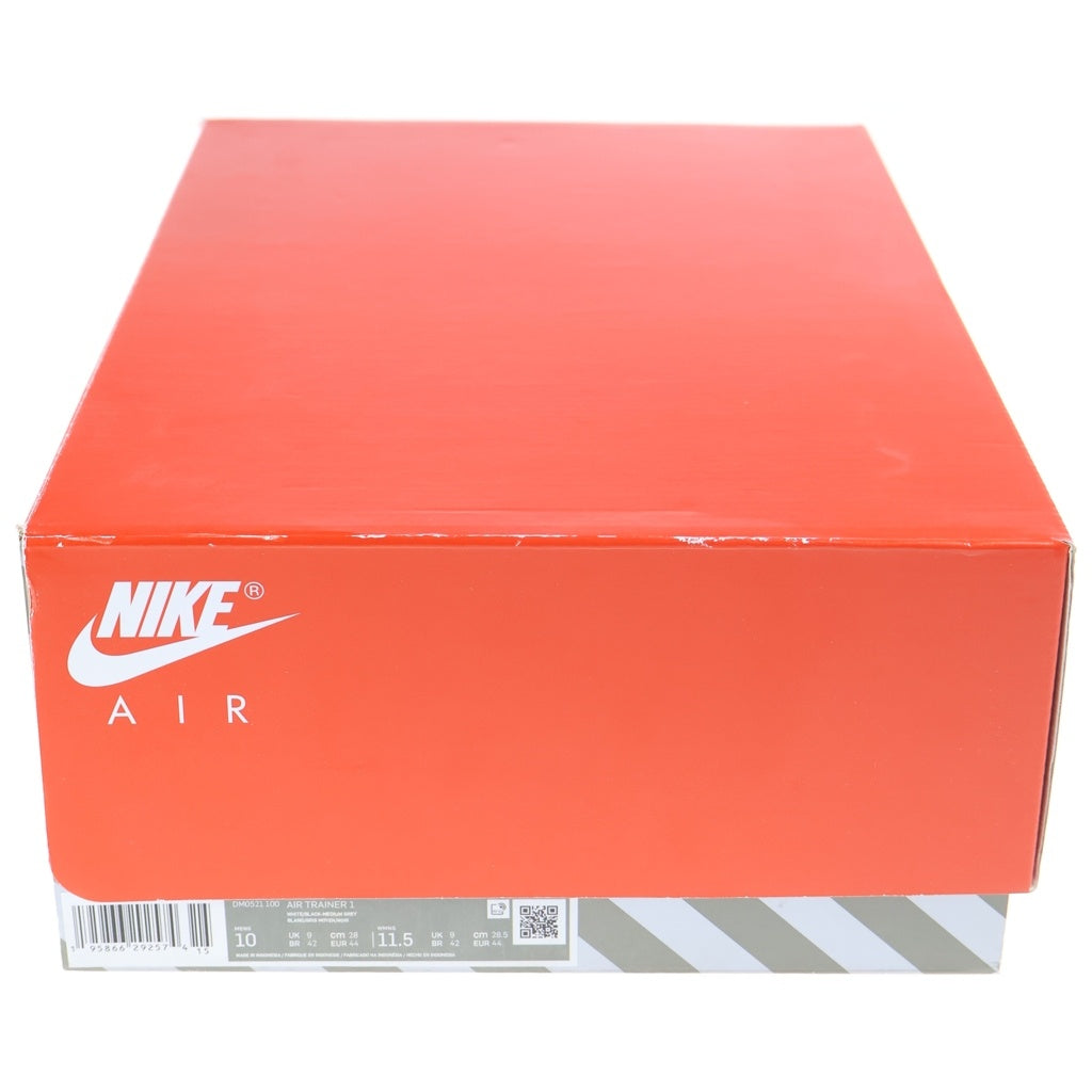 NIKE(ナイキ) AIR TRAINER 1 CHLOROPHYLL エアトレーナー1 クロロフィル ローカットスニーカー ホワイト/グレー US10/28cm DM0521-100