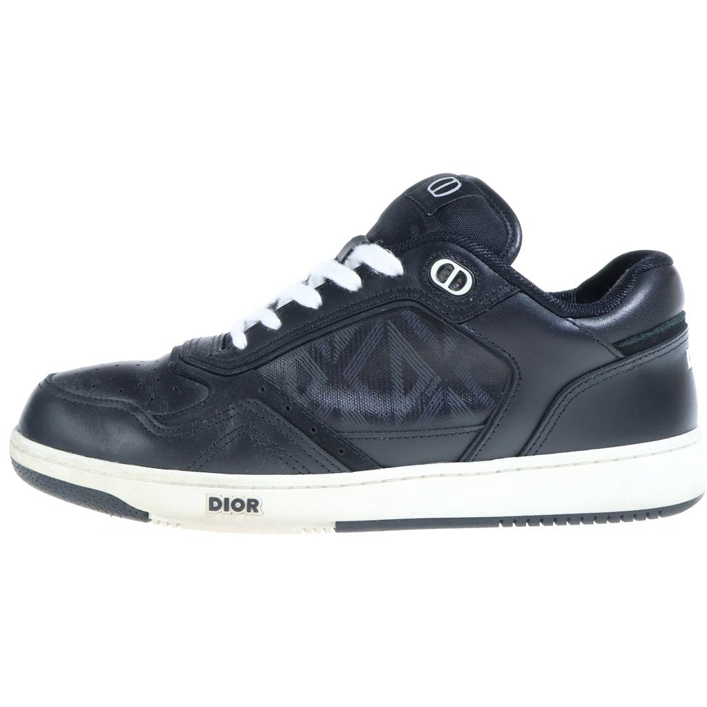 DIOR(ディオール) B27 CD Diamond CDダイヤモンド ミドルカットスニーカー ブラック 3SH133ZPP