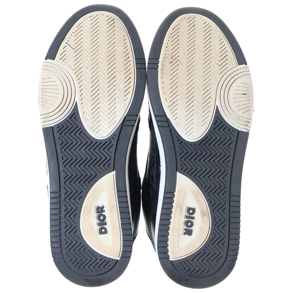 DIOR(ディオール) B27 CD Diamond CDダイヤモンド ミドルカットスニーカー ブラック 3SH133ZPP