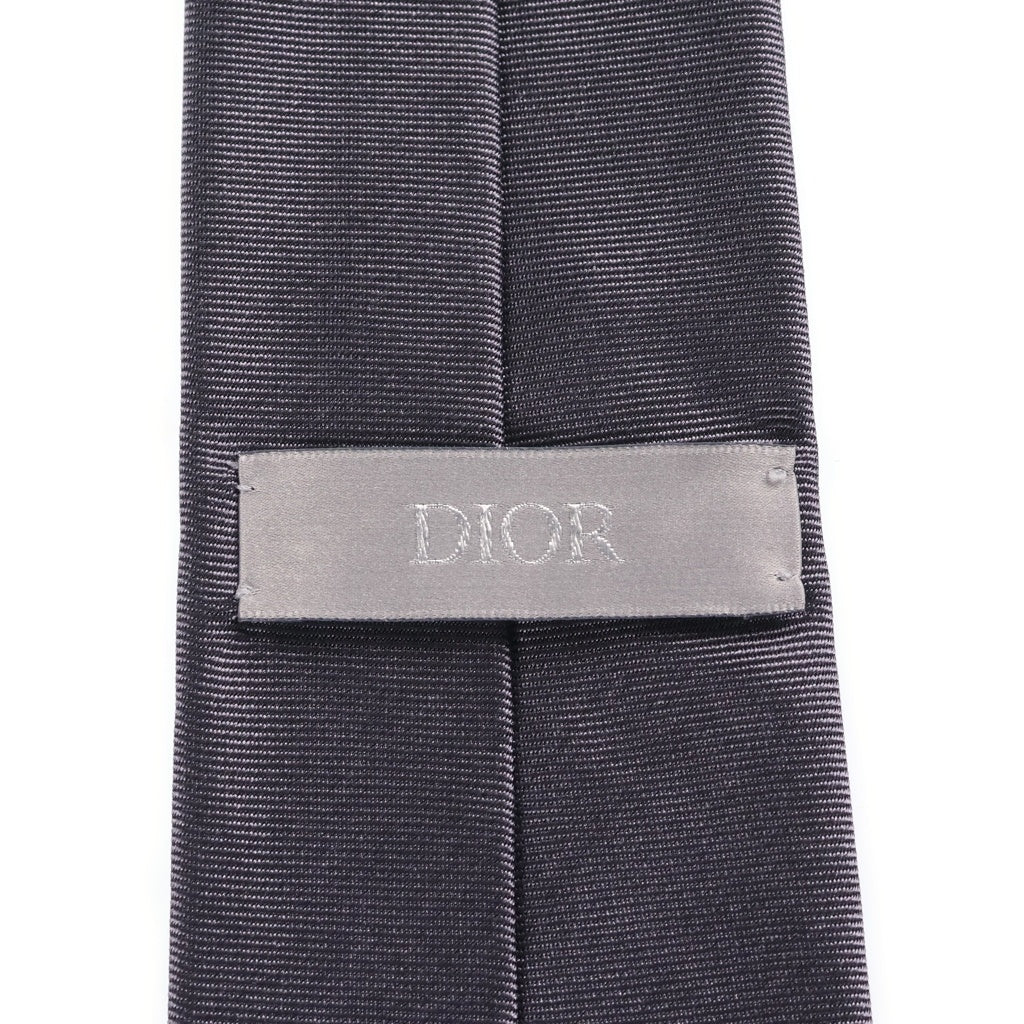 DIOR(ディオール) Obrique Tie オブリーク シルク ネクタイ ネイビー