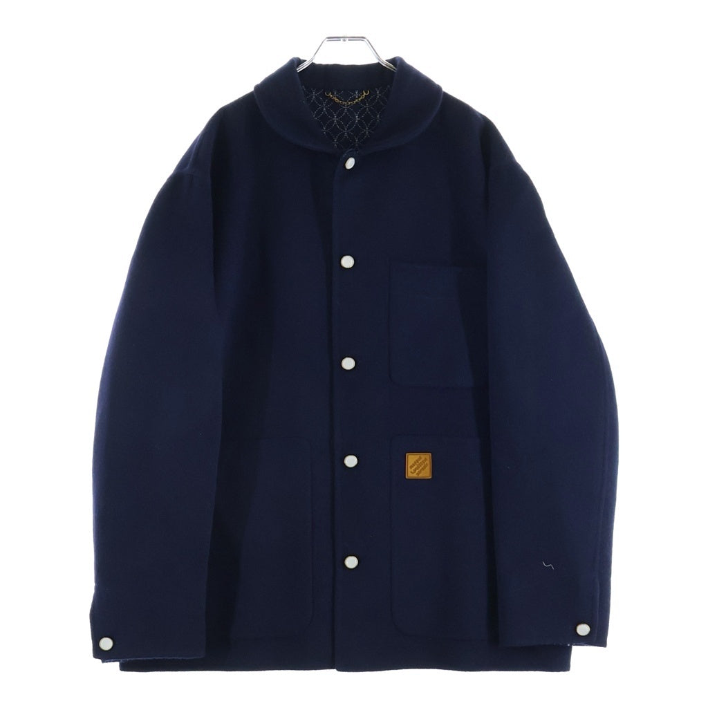 LOUIS VUITTON(ルイヴィトン) 25AW ダンディ モノグラム ウールワークウェアブルゾン コート ネイビー RM252M XGQ HTB74E