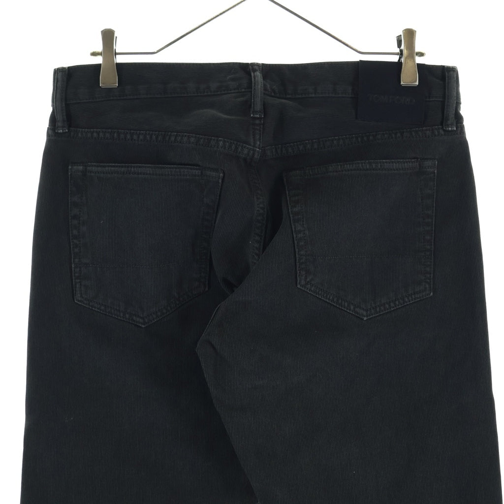 TOM FORD(トムフォード) ストレートデニムパンツ チャコールグレー DPS001 DMC011S23