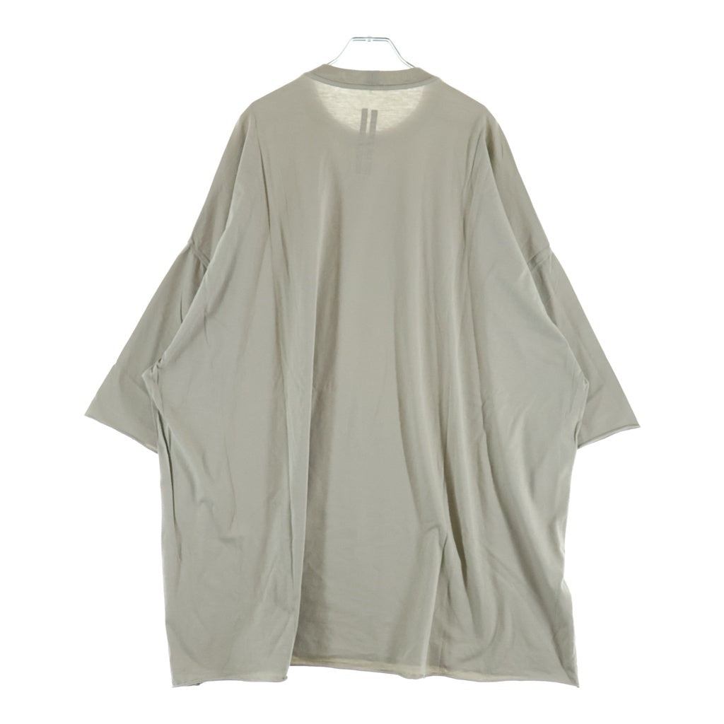 Rick Owens(リックオウエンス) 23AW TOMMY T-SHIRT オーバーサイズ半袖Tシャツ カットソー ベージュ RU02C7283-JA