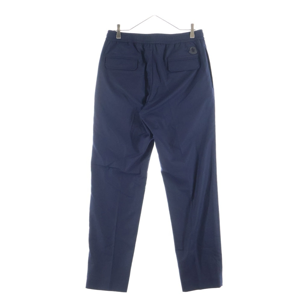 MONCLER(モンクレール) 24AW PANTALONE パンタロン カシミア混 スウェットパンツ ネイビー J20912A00026