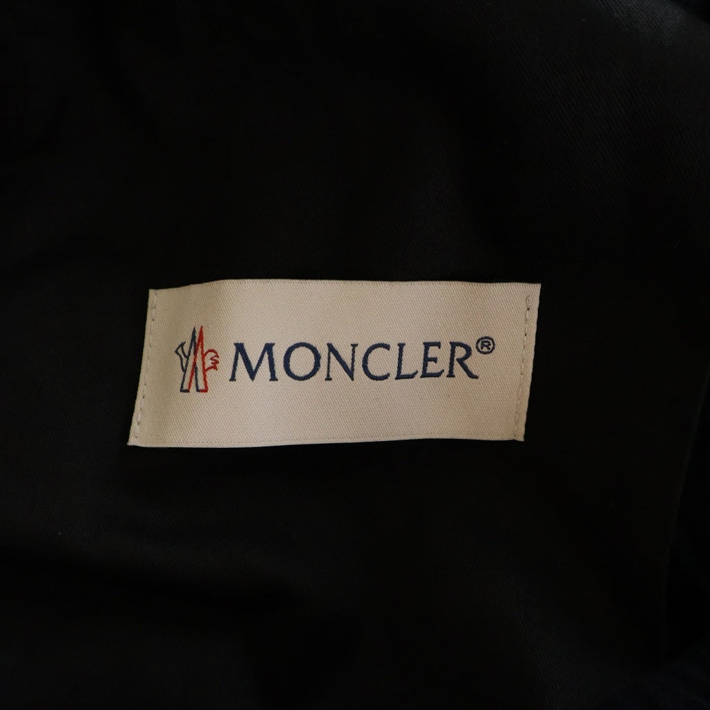 MONCLER(モンクレール) 24AW PANTALONE パンタロン カシミア混 スウェットパンツ ネイビー J20912A00026