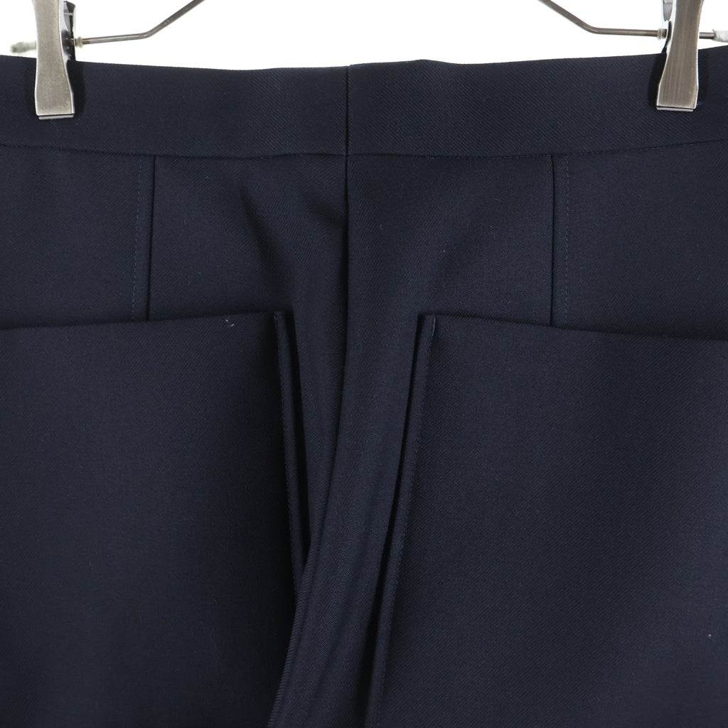 MONCLER(モンクレール) 25AW ×JIL SANDER PANTALONE ジルサンダー パンタロン テーラードパンツ ネイビー K24052A00003