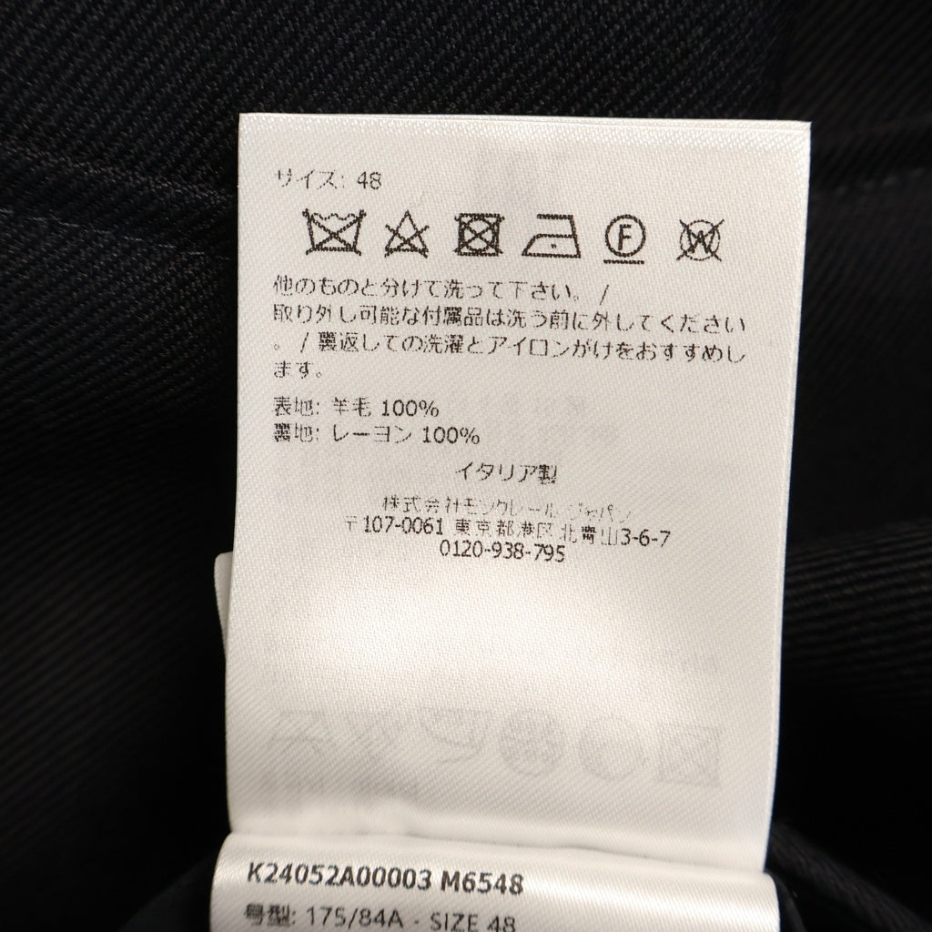 MONCLER(モンクレール) 25AW ×JIL SANDER PANTALONE ジルサンダー パンタロン テーラードパンツ ネイビー K24052A00003