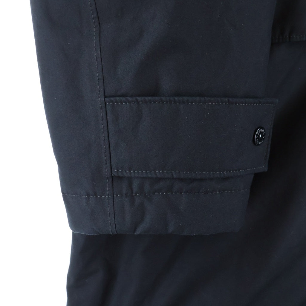 STONE ISLAND(ストーンアイランド) GHOST PADDING JACKET ゴーストパディング ジップアップロングジャケット コート ブラック 7915710F1