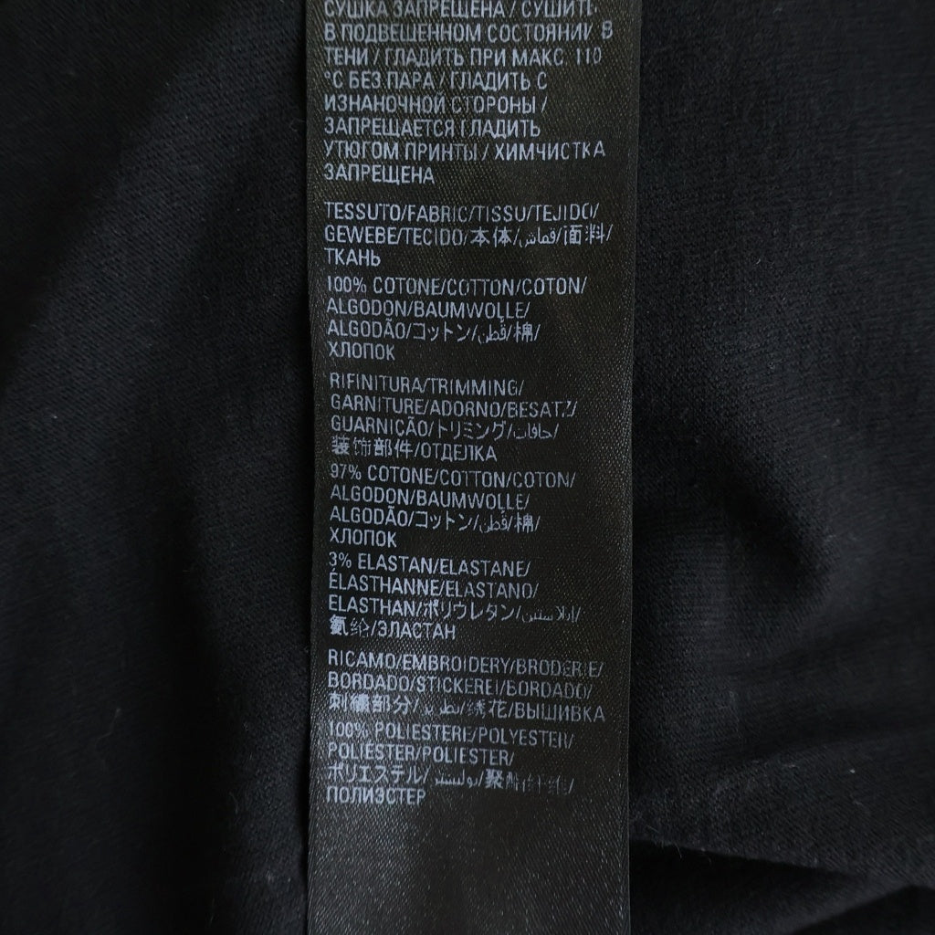 BALENCIAGA(バレンシアガ) 22SS Speed Hunter Upside Down Oversized Tee スピードハンター アップサイドダウン オーバーサイズ 半袖Tシャツ ブラック 698811 TMVC9