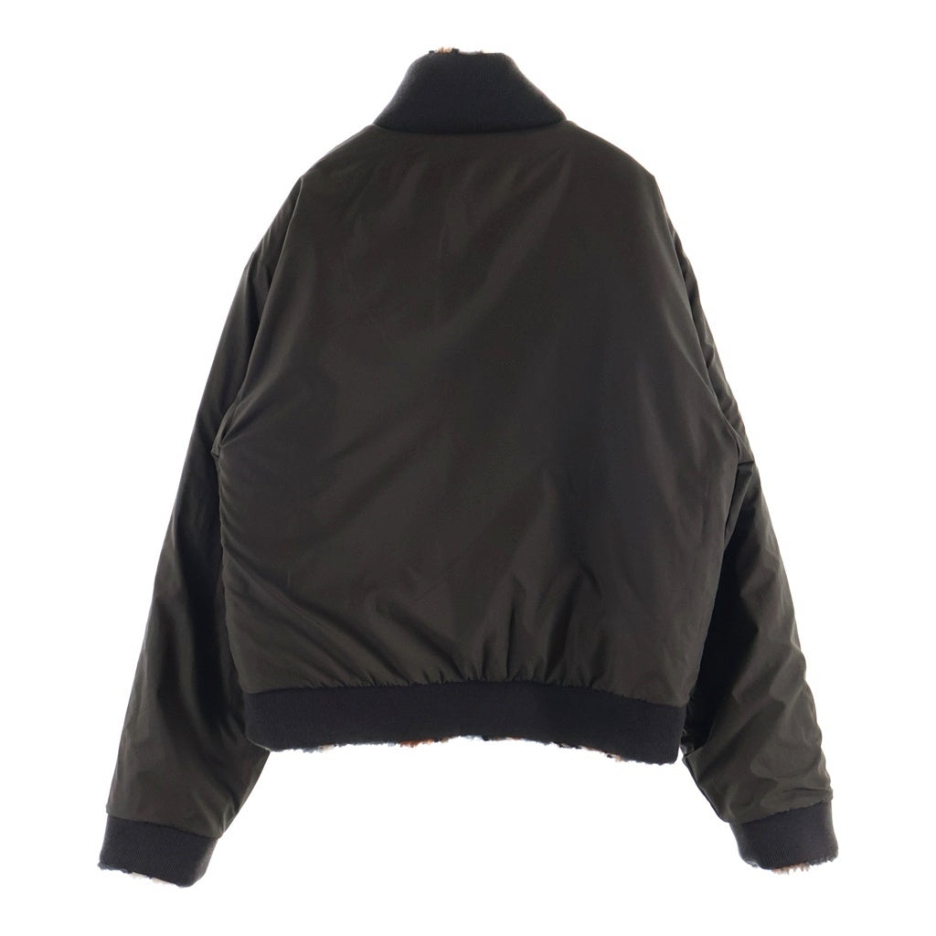 LOUIS VUITTON(ルイヴィトン) 25AW ×NIGO Reversible Monogram Fleece ニゴー リバーシブル モノグラム フリースジャケット グレー/ブラウン RM252M XMC HTY62W