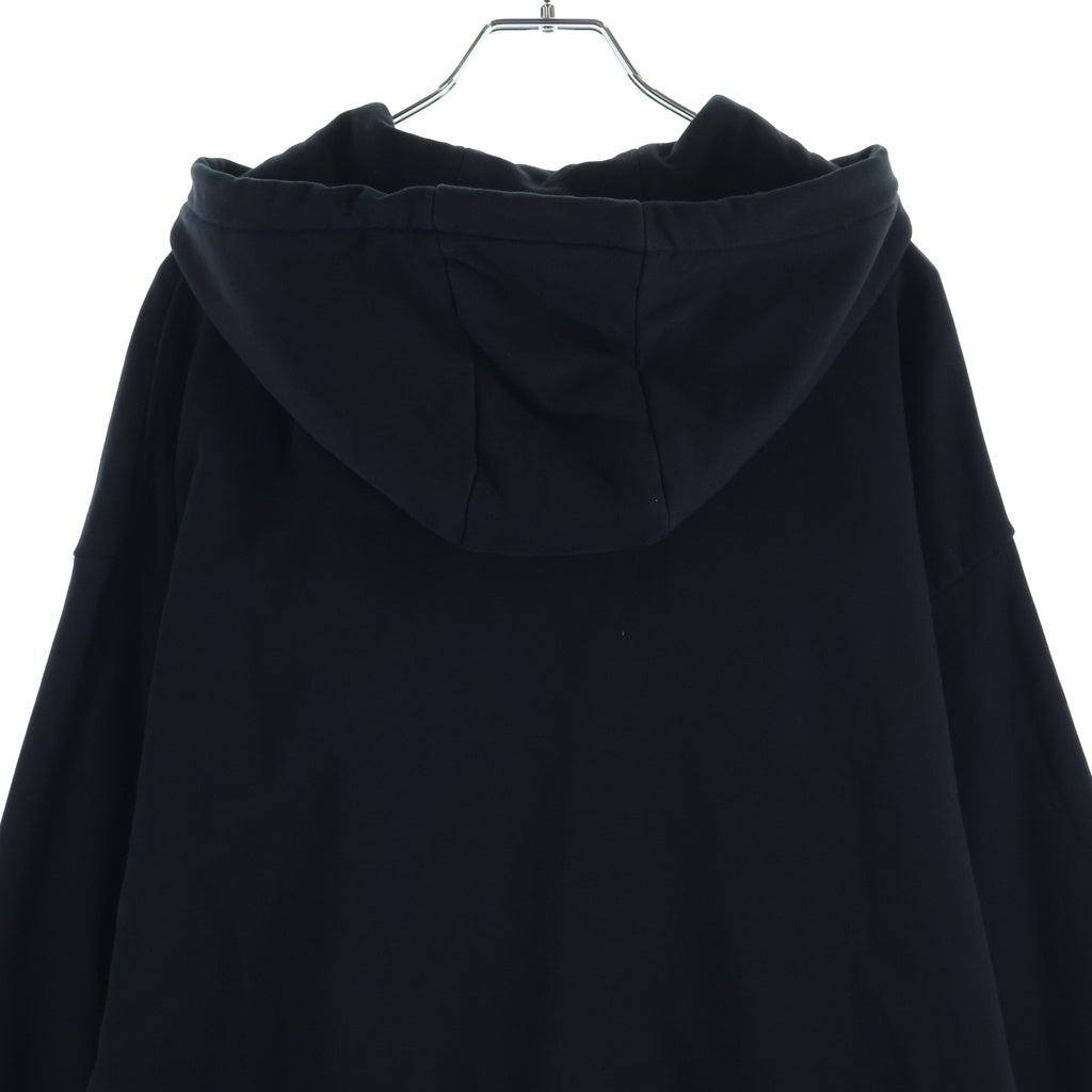 MONCLER(モンクレール) Logo Pullover Parka ロゴ スウェットプルオーバーパーカー ブラック E20918049850
