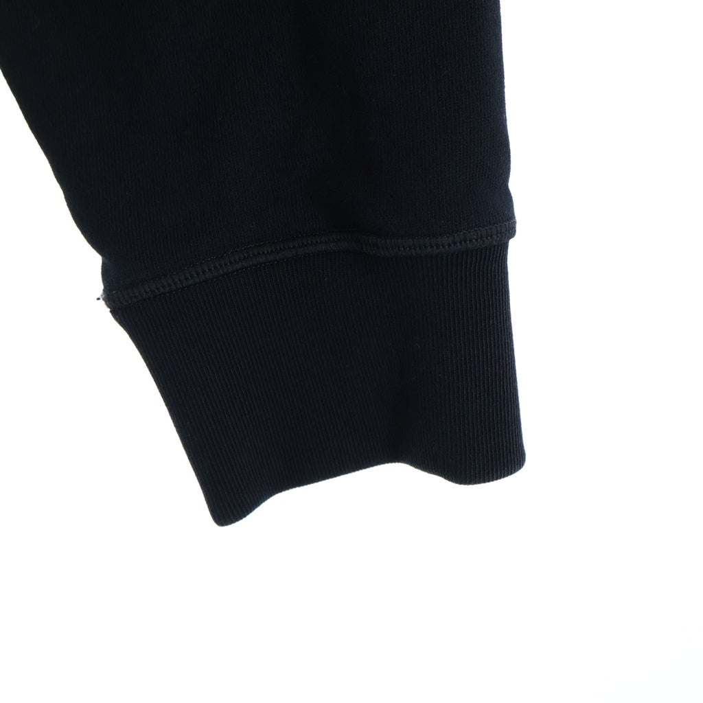 MONCLER(モンクレール) Logo Pullover Parka ロゴ スウェットプルオーバーパーカー ブラック E20918049850