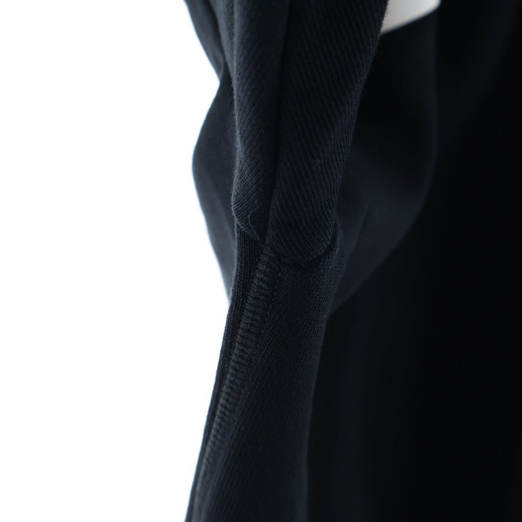 MONCLER(モンクレール) Logo Pullover Parka ロゴ スウェットプルオーバーパーカー ブラック E20918049850