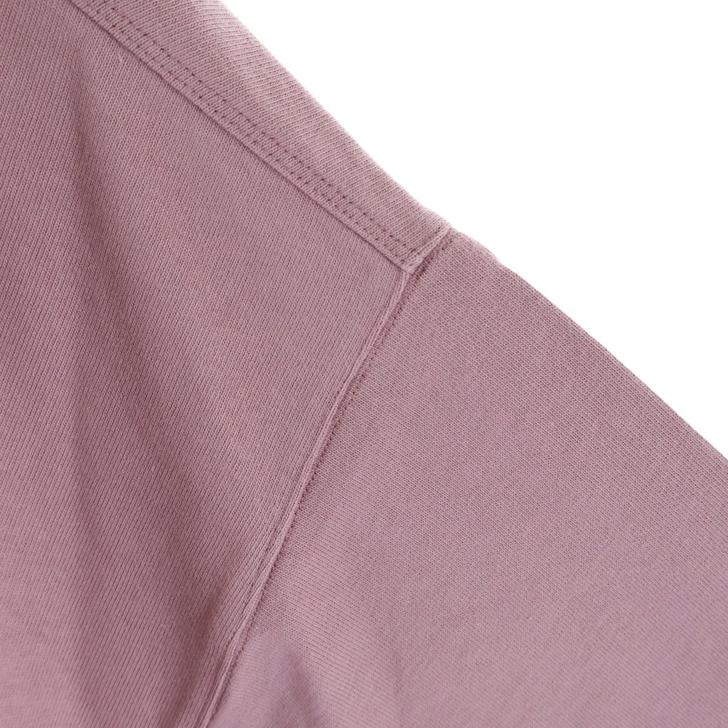 Rick Owens(リックオウエンス) 24SS Tommy Oversized T-Shirt トミー オーバーサイズ 半袖Tシャツ カットソー ピンク RU01D3283-BA