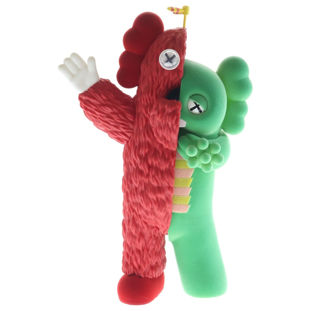 MEDICOM TOY(メディコムトイ) KAWS kachamukku カウズ カチャムック フィギュア 人形 レッド/グリーン