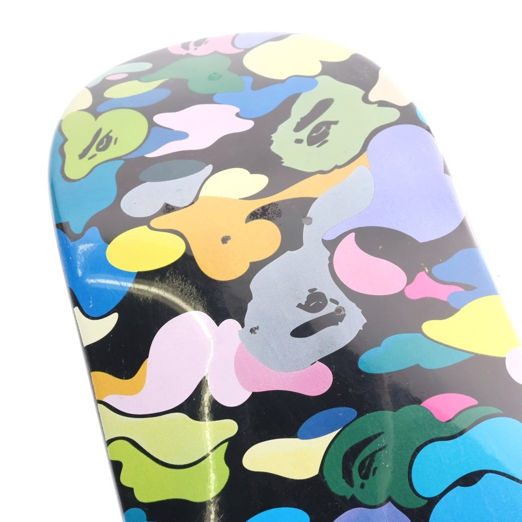 A BATHING APE(アベイシングエイプ) Skateboard マルチカモ スケートボード デッキ ブラック/マルチ 001GDE801032X