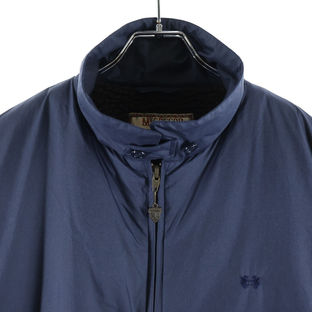 McGREGOR(マクレガー) 50S 復刻 NYLON ANTI FREEZE JACKET 裏地ボア ナイロン アンチ フリーズジャケット ネイビー/ブラウン 113137603