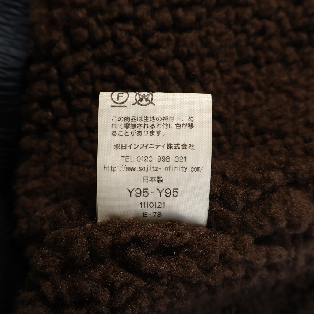 McGREGOR(マクレガー) 50S 復刻 NYLON ANTI FREEZE JACKET 裏地ボア ナイロン アンチ フリーズジャケット ネイビー/ブラウン 113137603