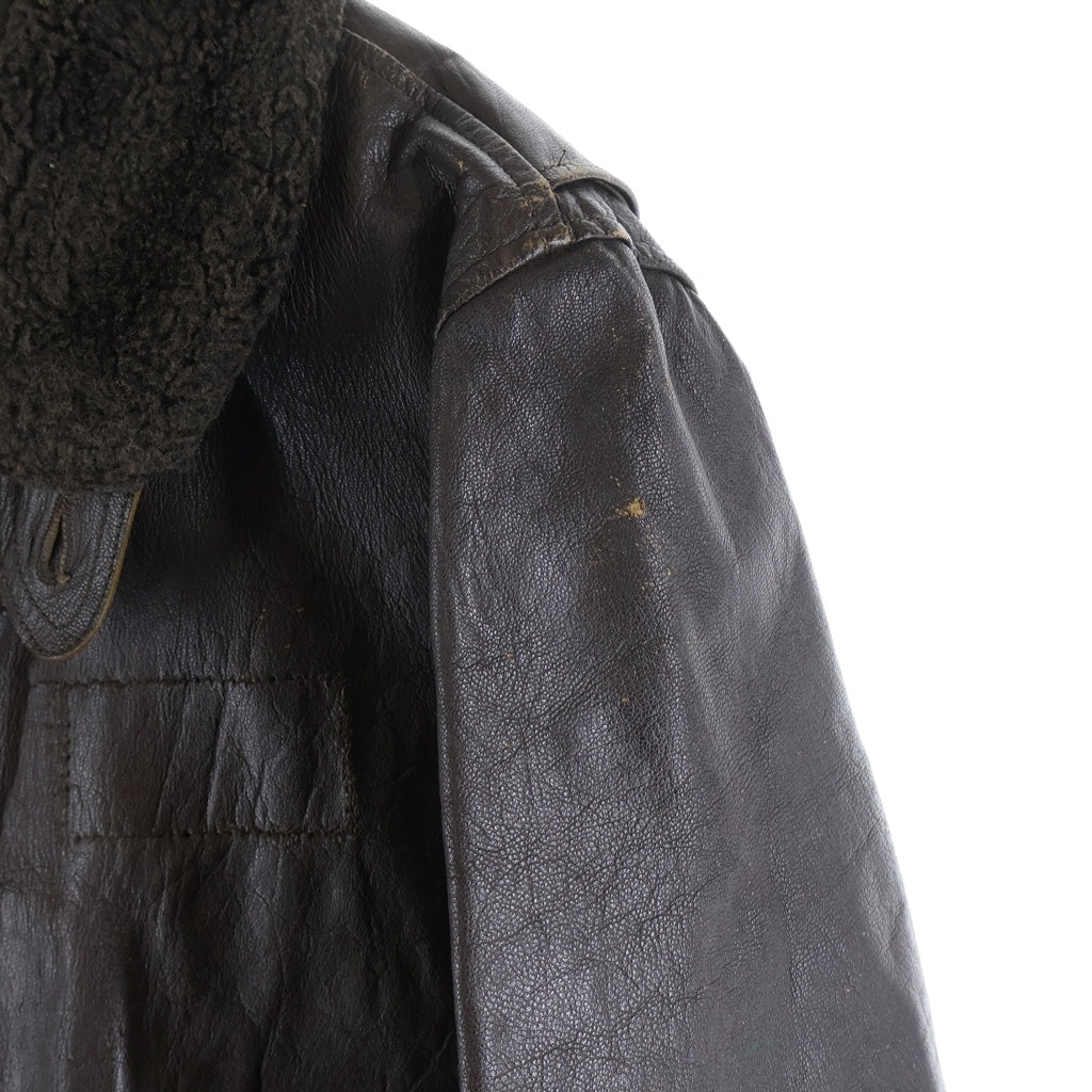 VINTAGE(ヴィンテージ) 60~70S VINTAGE ヴィンテージ U.S.NAVY アメリカ海軍 G-1 フライトジャケット ブラウン MIL-J-7823