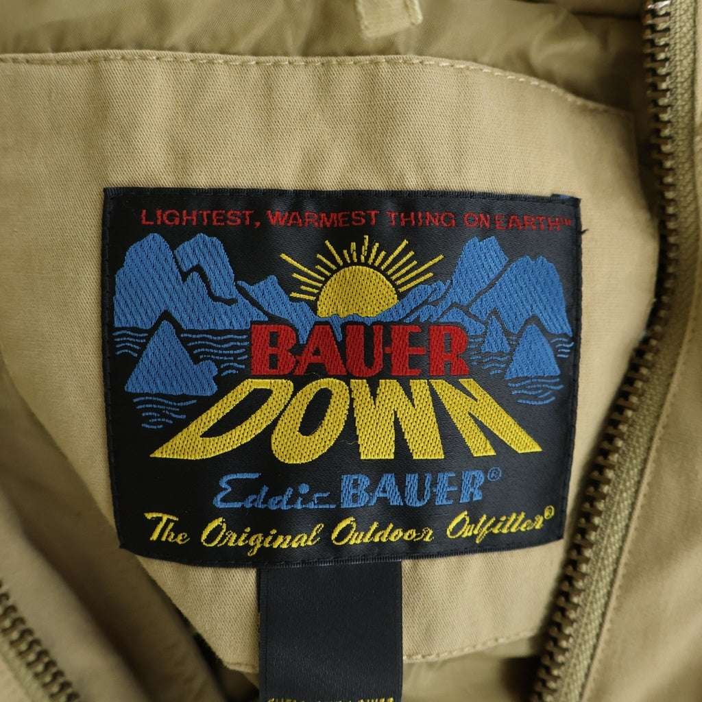Eddie Bauer(エディバウワー) 日の出タグ 復刻 650 FILL POWER ファー付き フーデッド スペリオール ポーラーパーカー ダウンジャケット ベージュ