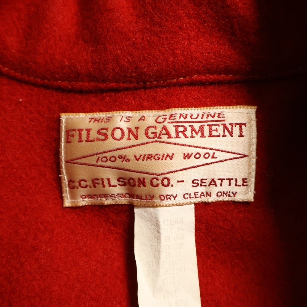 VINTAGE(ヴィンテージ) 50s VINTAGE ヴィンテージ FILSON フィルソン ウール クルーザージャケット レッド