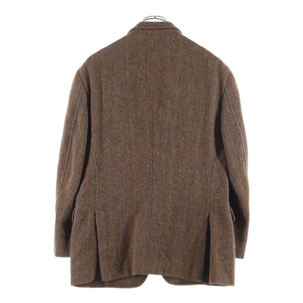POLO RALPH LAUREN(ポロラルフローレン) ツイード 3B テーラード ジャケット ブラウン BR-RL-IA-0502