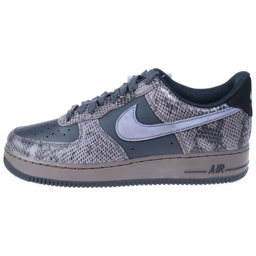 NIKE(ナイキ) AIR FORCE 1 LOW SNAKESKIN エアフォース1 スネークスキン ローカットスニーカー ブラック/グレー US11/29cm HF2898-001
