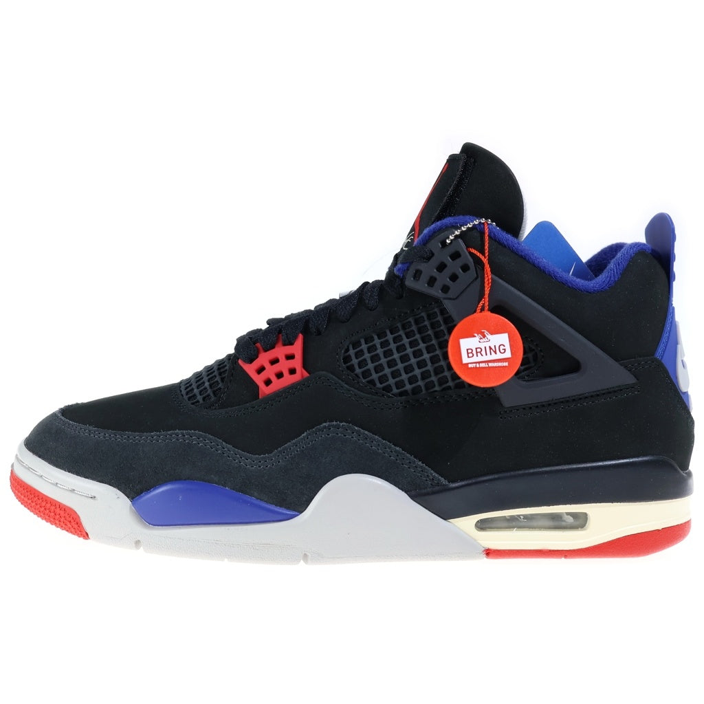 NIKE(ナイキ) JORDAN 4 RARE AIR GOLD LETTERING エアジョーダン4 レアエア ゴールドレタリング ローカットスニーカー ブラック/ブルー/レッド US11/29cm FV5029-003