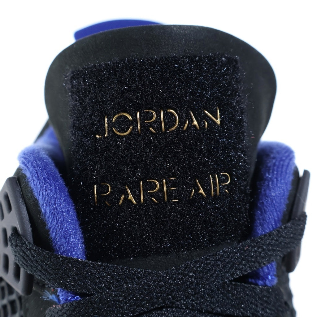 NIKE(ナイキ) JORDAN 4 RARE AIR GOLD LETTERING エアジョーダン4 レアエア ゴールドレタリング ローカットスニーカー ブラック/ブルー/レッド US11/29cm FV5029-003