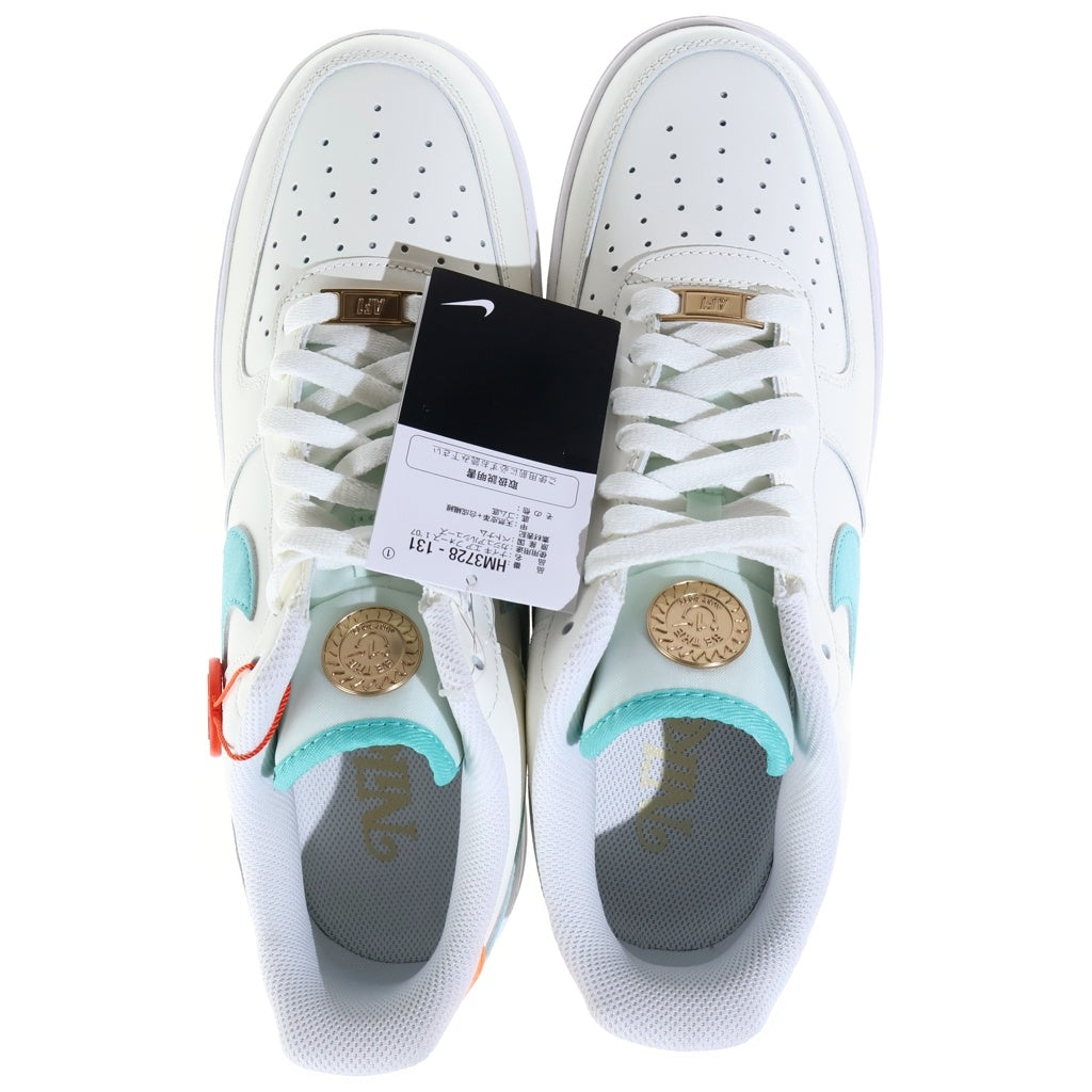 NIKE(ナイキ) AIR FORCE 1 LOW '07 BE THE ONE エアフォース1 ビーザワン ローカットスニーカー ホワイト/ブルー US10.5/28.5cm HM3728-131