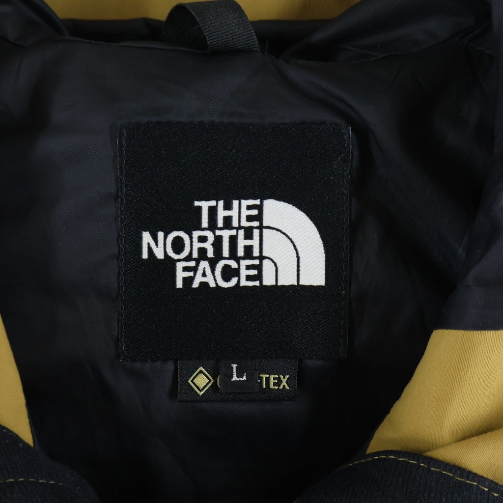 THE NORTH FACE(ザノースフェイス) MOUNTAIN LIGHT JACKET GORE-TEX フーデッド ジップアップ マウンテン ライトジャケット ゴアテックス ベージュ/ブラック NP11834