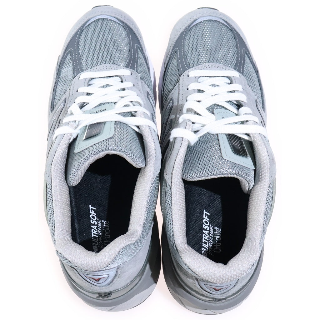 New Balance(ニューバランス) 990V5 スウェード メッシュ ローカットスニーカー グレー US8.5/26.5cm M990GL5